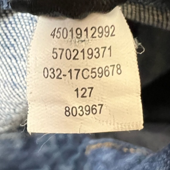 Chico’s So Slimming Girlfriend Crop Jeans Blue Denim - Size 0.5 (Small/6) - Picture 13 of 13